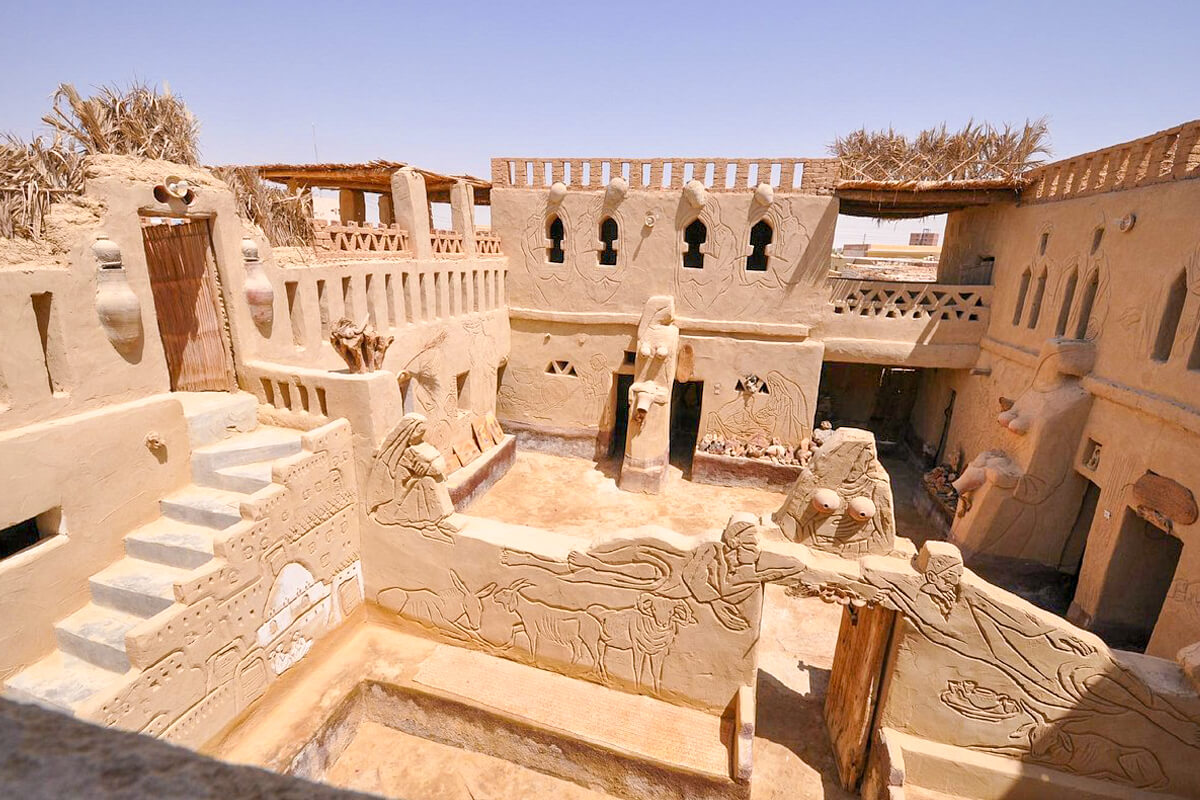 Badr Museum from inside