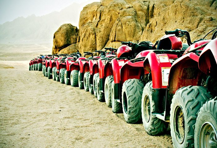 quad bike at sharm