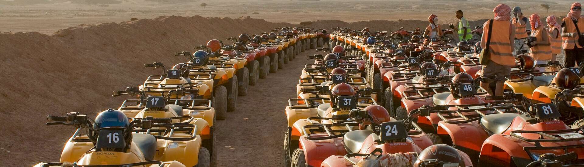 Quad Biking In Sinai Desert