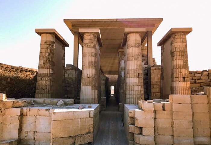 Temple of the pyramid of Djoser 700x500