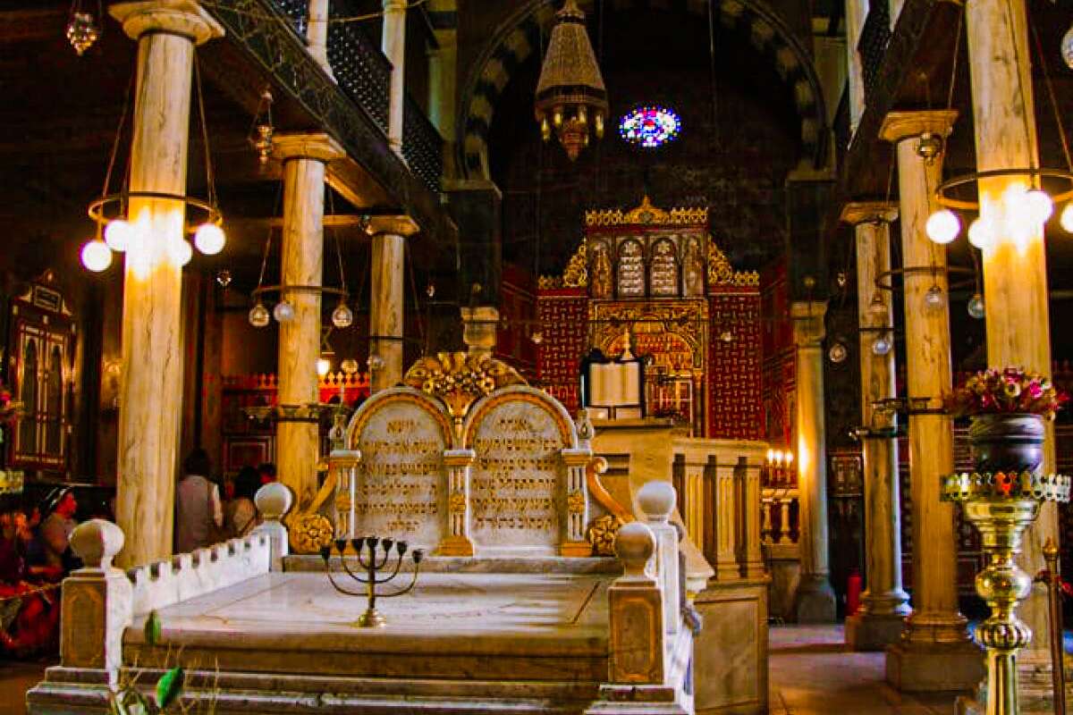 Old Islamic & Coptic Cairo Private Tour Package From Sokhna Port The Ben Ezra Synagogue