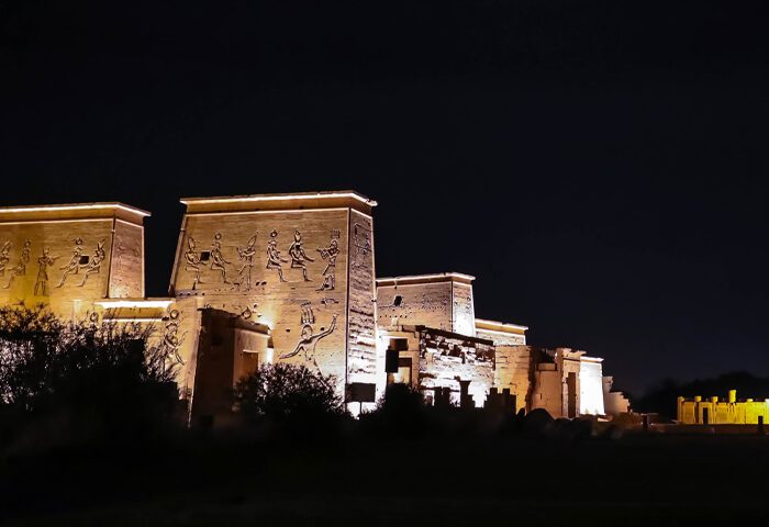 Light Philae Temple