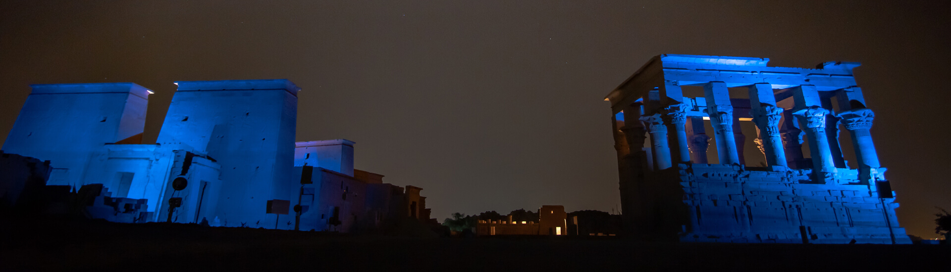 Sound and light show at Philae Temple